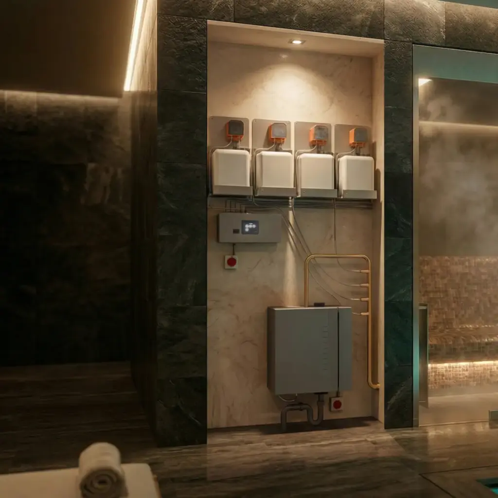 Geurstof doseermodule | 4 pompen